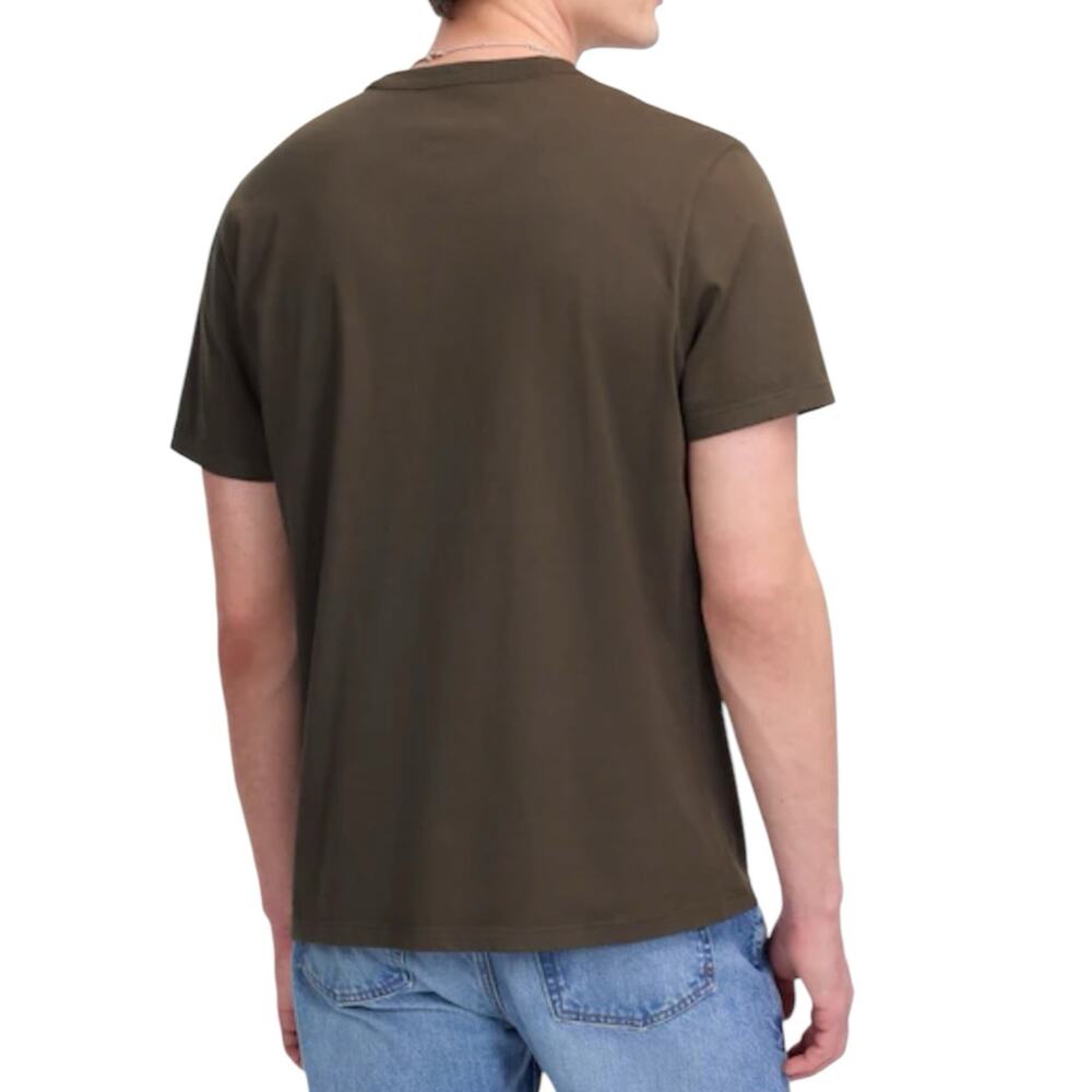 NWT Madewell Garment-Dyed Allday Crewneck Tee Dried Olive Green Men’s Size XS - Picture 3 of 8